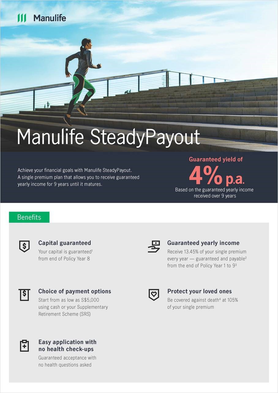 Manulife SteadyPayout Brochure